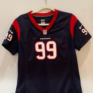 Nike JJ Watt 99 Texans Navy Jersey